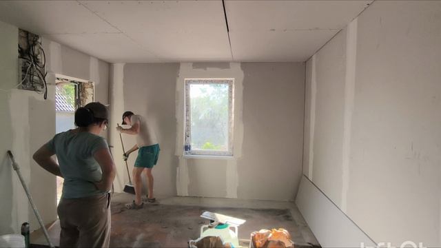 Выбираем ламинат//Лёша доверил мне шпаклевать/Ремонт дома своими руками смотреть онлайн