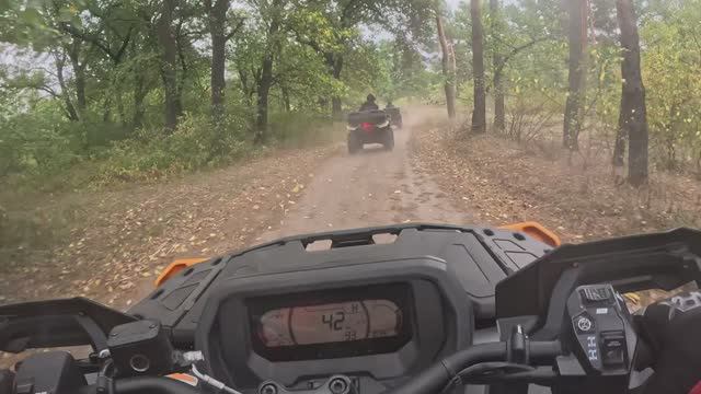 Первый осенний выезд 2025 на квадроцикле BRP CAN AM Outlander XTP 1000R G3
