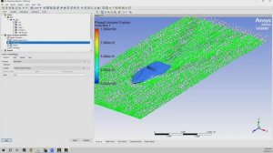 CFD анализ коэффициента сопротивления лодки в двухфазном потоке в ANSYS CFD