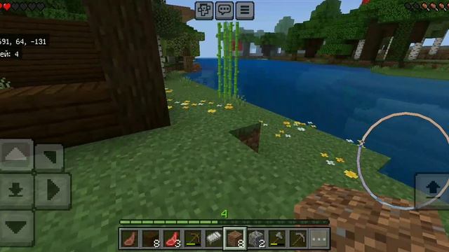 Начал строить дом. Minecraft #2
