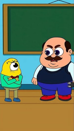 ВЫЖИВИ В САМОЙ СТРОГОЙ ШКОЛЕ #луана #мультик #челлендж