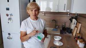 Домовничаем в чужом доме. На завтрак творог, как в столовке.