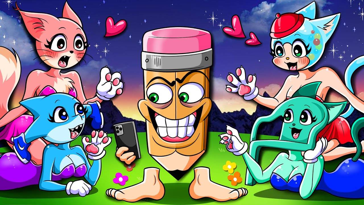 ПАКРАХМАТМАМАТ ИГНОРИРУЕТ "ДЕВЧОНКУ-КОШЕЧКУ БРЕЙНОТ" НА 24 ЧАСА!! Я анимирую Брейнота и Спрунки смотреть онлайн