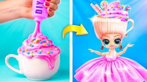 Преображение Балерины Капучино и Эспрессоны Сеньоры! Поделки Куклы ЛОЛ ОМГ !