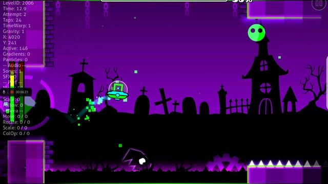 прошёл уровни в Geometry Dash World #2