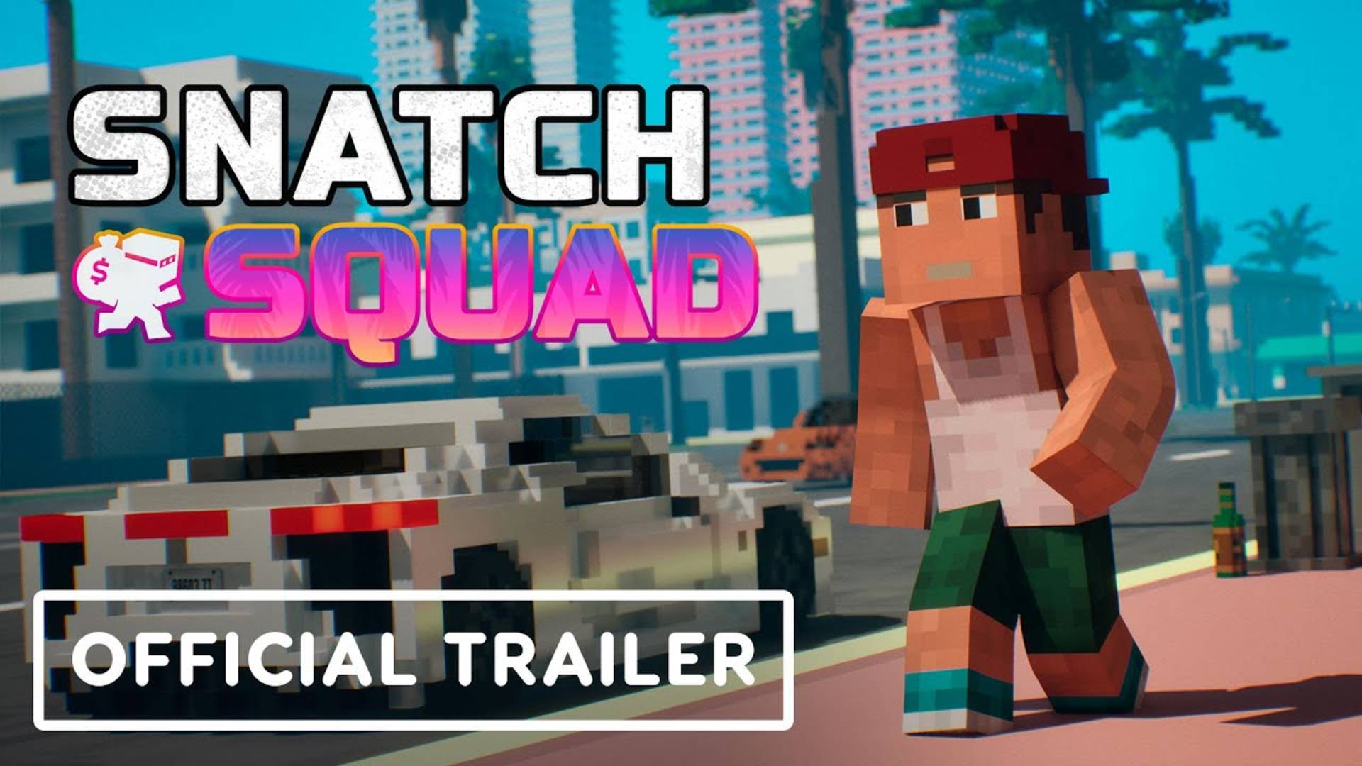 Представлен Snatch Squad: PayDay в открытом воксельном мире, вдохновленном Майами смотреть онлайн