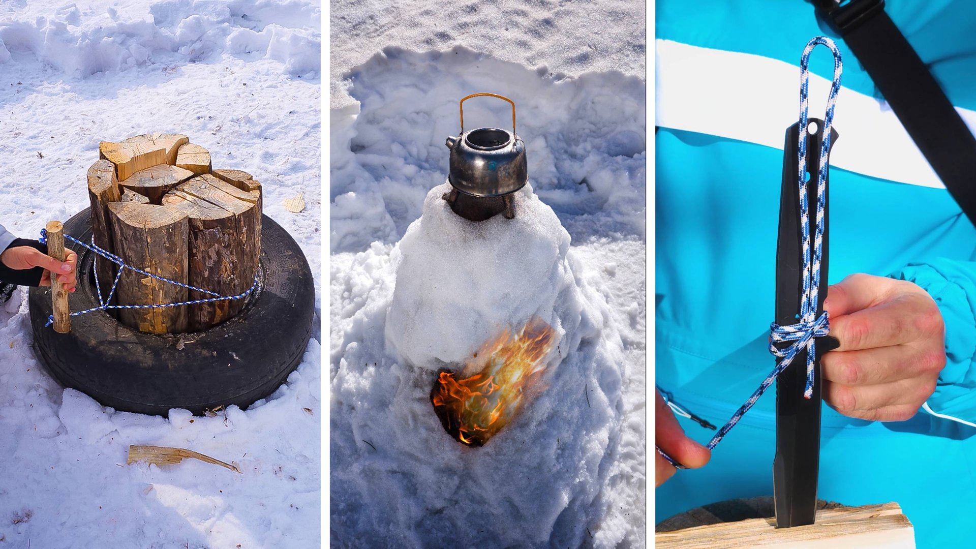 ОТЛИЧНЫЕ бушкрафт ИДЕИ для похода и ВЫЖИВАНИЯ о которых ты не знал! смотреть онлайн