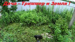 Дача - Триммер и Земля !