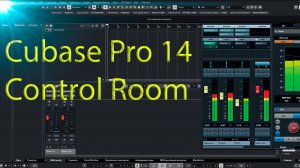 Cubase PRO14 настройка Control Room