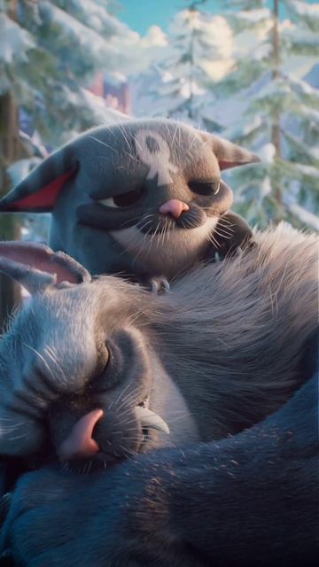 мультфильм про снежного кота барса