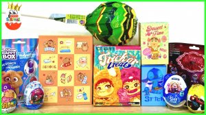 Сюрприз MIX!ВАКУКУ,ШинЧан,КАПИБАРА Адвент,СТИЧ,Xazbin Hotel,Вспыш,Kinder Surprise unboxing