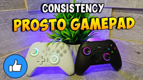 Крутой геймпад на датчиках Холла! Обзор Consistency Prosto Gamepad!