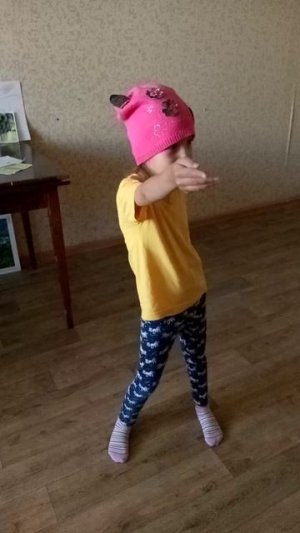 Настя и папа