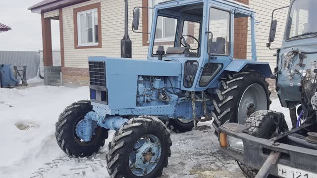 Трактор ручной сборки МТЗ-82
