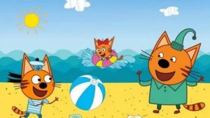 Три Кота Кулинарное Шоу.Готовим Вместе с Котиками.Каша с Сосисками для Карамельки