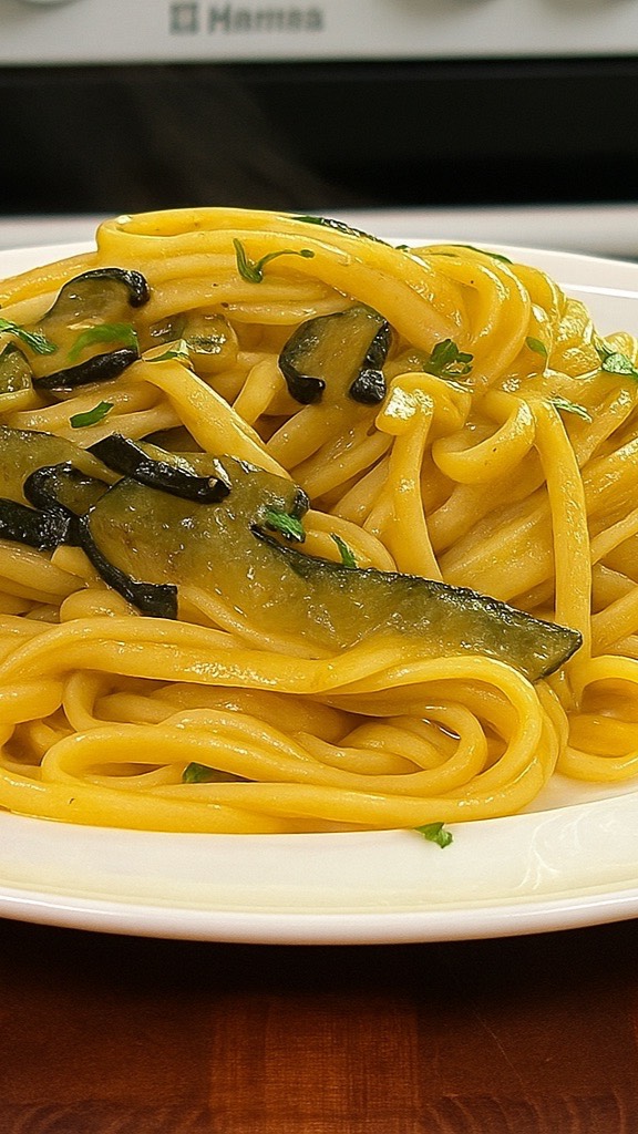 ЛИНГВИНИ С ЦУКИНИ — Итальянская классика за 20 минут! 🍝✨