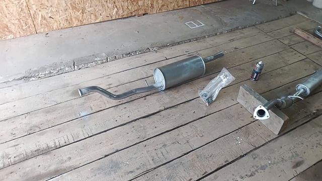 Что нас ждёт при замене выхлопной системы "Весты"? Часть 1. смотреть онлайн