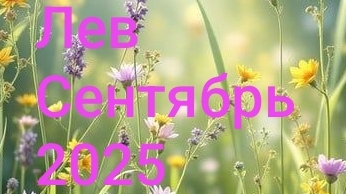 Лев. Сентябрь 2025 год. 🍁🍁🍁 смотреть онлайн