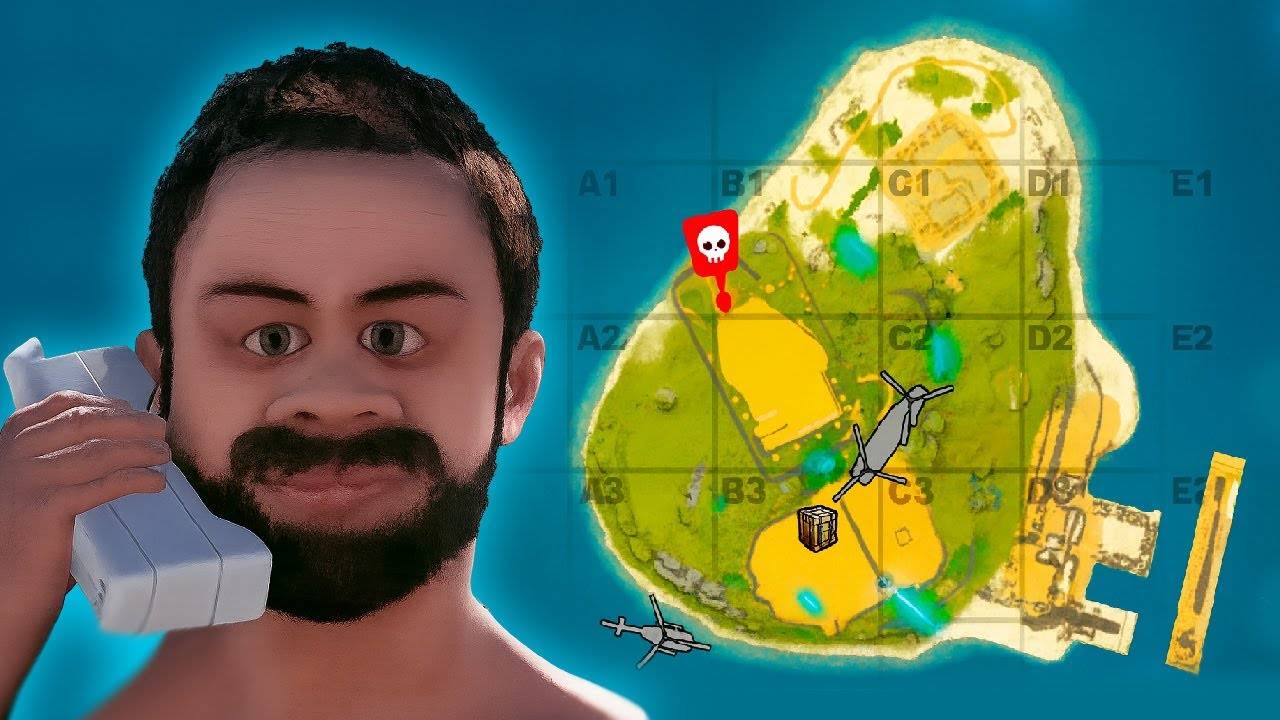 Самая Маленькая Карта , где за ФАРМ я Получаю Случайные Предметы в Раст   Rust