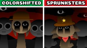🎨 COLORSHIFTED: ORIGINAL vs SPRUNKSTERS! 💥 КТО ПОБЕДИЛ?