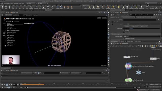 19. Cone Twist Constraints смотреть онлайн