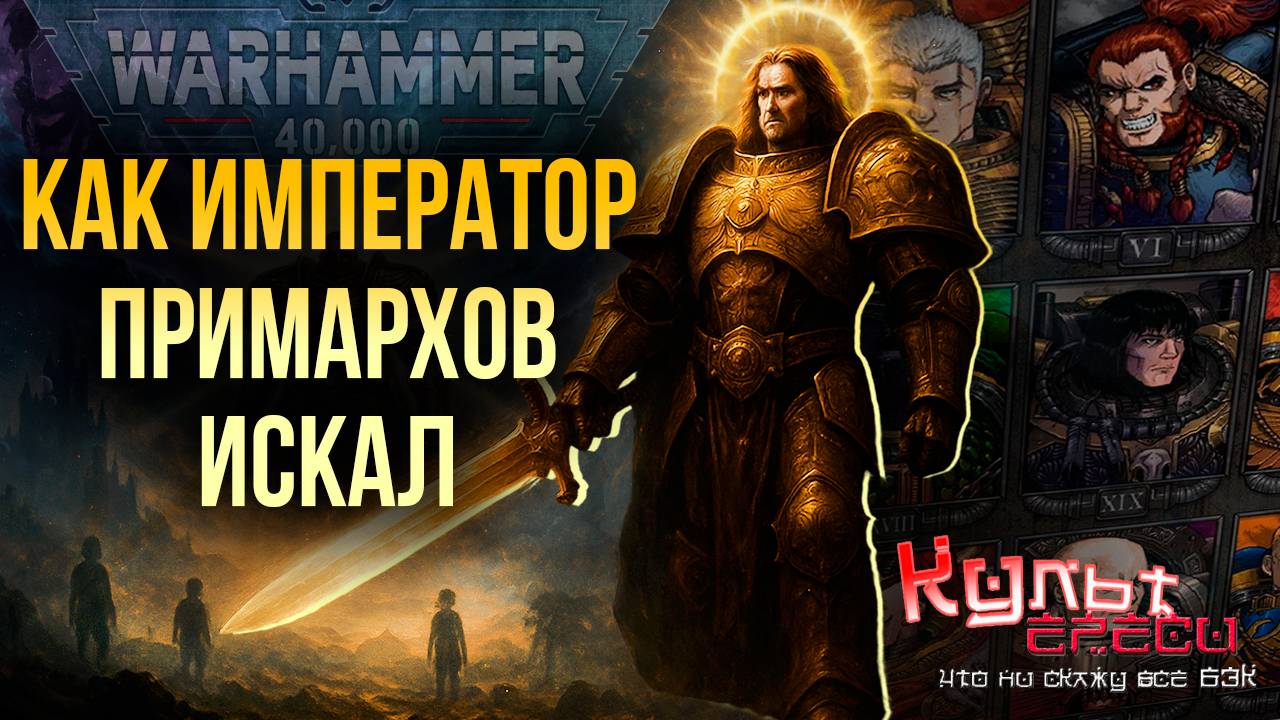 В КАКОМ ПОРЯДКЕ ИМПЕРАТОР НАХОДИЛ ПРИМАРХОВ WARHAMMER 40000 смотреть онлайн