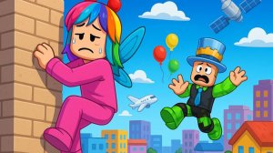 Я ПАДАЮ с башни ТРАМПА! Симулятор ПОДЪЕМА и ПАДЕНИЯ с ВЫСОТЫ! Мне подарили МЕГА ПИТОМЦА!