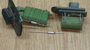 Печка работает только на больших оборотах. Причина в необычном предохранителе.