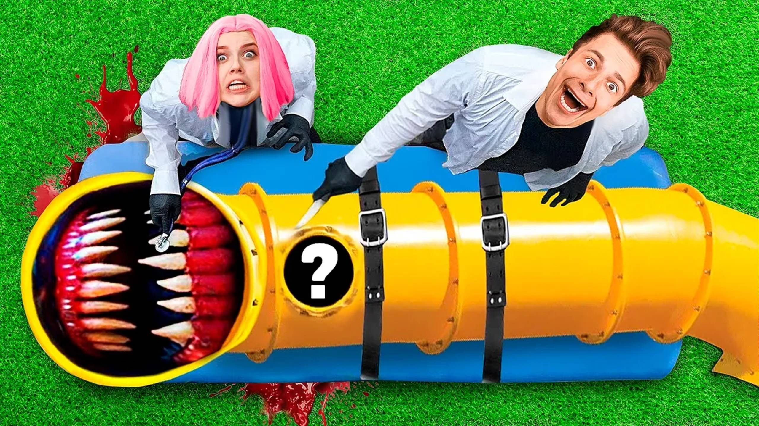 что внутри? РАЗРЕЗАЕМ SLIDE EATER в 3:00 ночи !!! смотреть онлайн