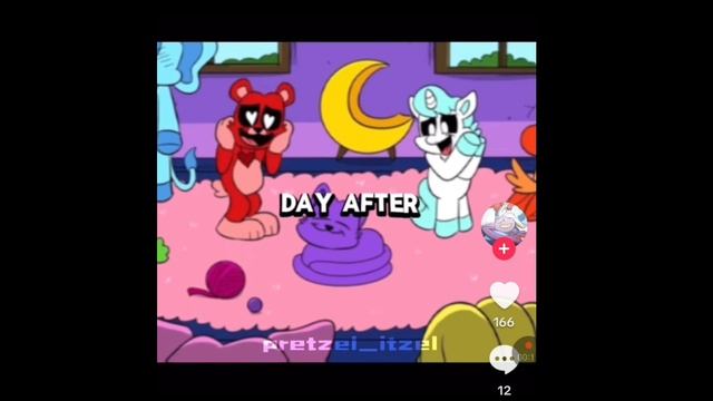 4 Часть,самые популярные тик токи про улыбающие твари и Поппи плейтайм. смотреть онлайн