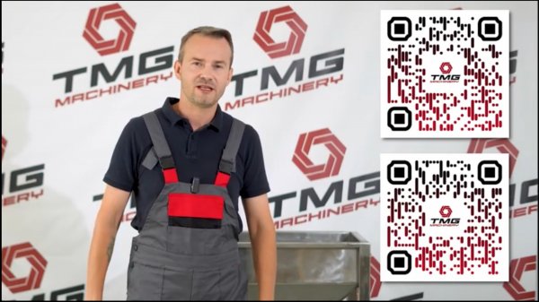 Шнековый транспортер из нержавеющей стали TMG Machinery