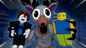 СНЕЖНЫЙ ОЛЕНЬ В «99 НОЧЕЙ В ЛЕСУ»! Анимация Roblox | мультики роблокс