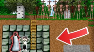 СЕКРЕТНАЯ БАЗА НУБА ПРО И БАБКА ГРЕННИ ПРОТИВ АПОКАЛИПСИС ИЗ SCP СИРЕНОГОЛОВЫЙ В МАЙНКРАФТ!