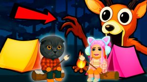 КРАСИМ ЛАГЕРЬ ПО ЦВЕТАМ В 99 НОЧЕЙ В РОБЛОКС ВМЕСТЕ С БАТТЕРС! 99 Nights in the Forest