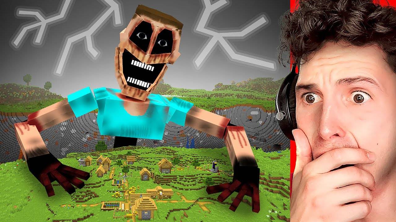 Майнкрафт, но КОШМАРНЫЙ МОНСТР УВЕЛИЧИВАЕТСЯ Каждую Минуту... смотреть онлайн