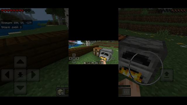 Начал строить дом. Minecraft #2