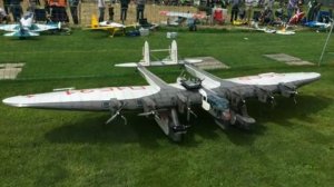 Модель советского самолёта К-7