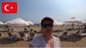 #9 Дорога до пляжа. Пляж отеля Barut B Suites 4*. Турция 2021