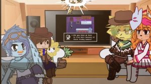 ☆Реакция Андертеил Еллоу на "Цветные Андертейлы"☆