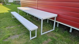 НАША ДАЧА. Собрали стол и лавку