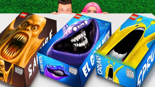 не открывай ГИГАНТСКИЙ набор TUNG TUNG SAHUR EATER, EL GRAN MAYA, SPRUNKI EATER в 3:00 НОЧИ!