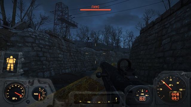 Fallout 4 Серия 44 Станция Оберленд. Пивоварня Бинтаун. Медфордская больница.  канализац Мальдена.