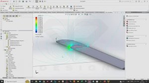Моделирование аэродинамики крылового профиля используя Solidworks CFD