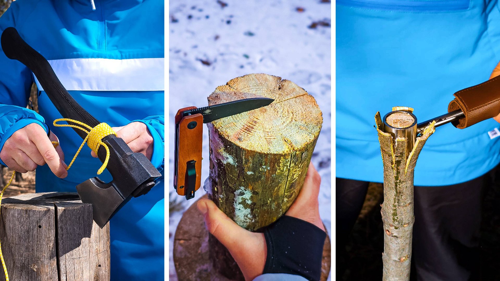 ЭТО БАЗА по топору и ПОЛЕЗНЫЕ советы по БУШКРАФТУ в походе! смотреть онлайн