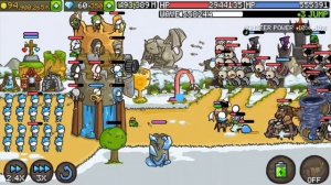 Обзор моего второго аккаунта в Grow Castle (сравниваем электрическоий, ядовитый и ледяной билды)