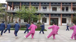 Практика тайцзицюань, (УШУ)