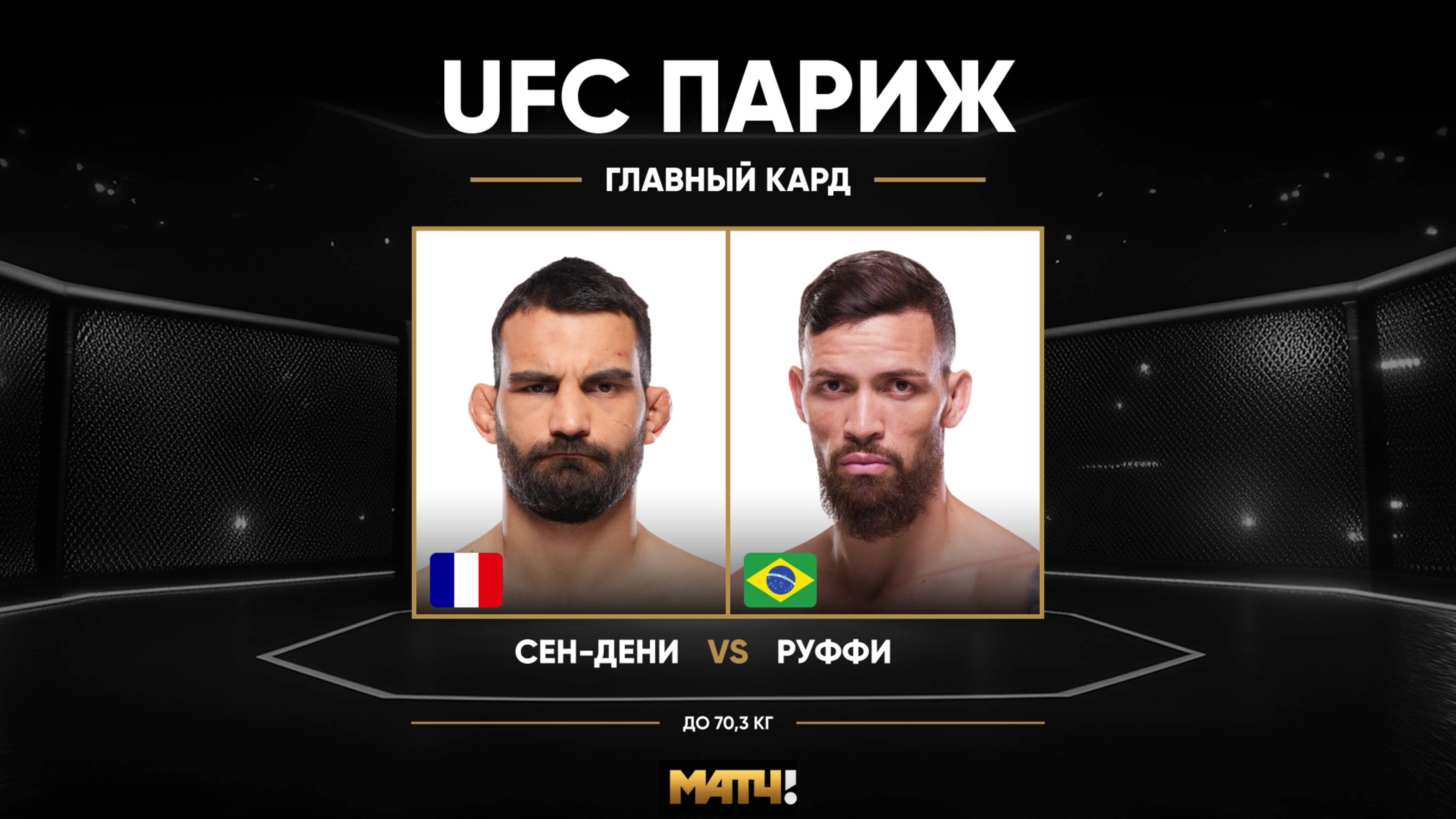 Бенуа Сэн-Дени против Маурисио Руффи (видео). UFC Fight Night смотреть онлайн