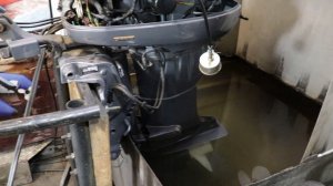 Проверка перед покупкой и ремонт лодочного мотора YAMAHA F50A