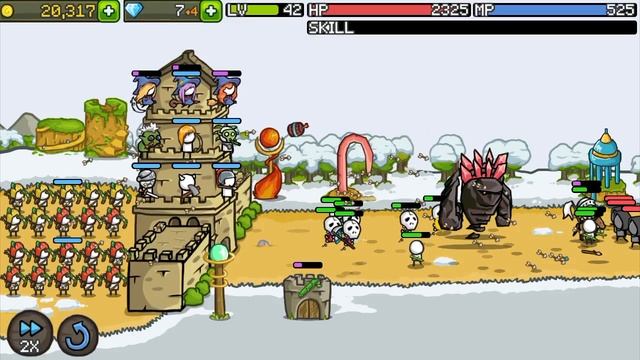 всё строим и строим GrowCastle #2