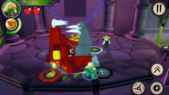 LEGO Ninjago: Тень Ронина Гробница фэнгпайе прохождение (android) #16 смотреть онлайн